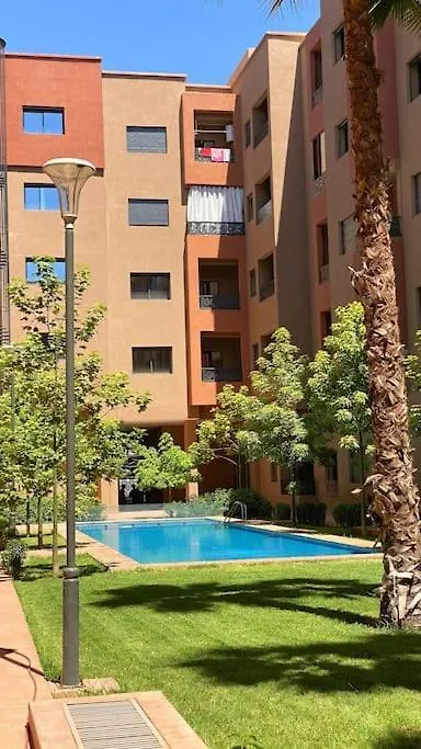 Elegant Masterpiece With Swimingpool 7 Minutes To Gueliz Downtown Apartment Marrakesh