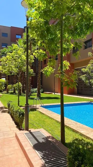 Elegant Masterpiece With Swimingpool 7 Minutes To Gueliz Downtown Apartment Marrakesh