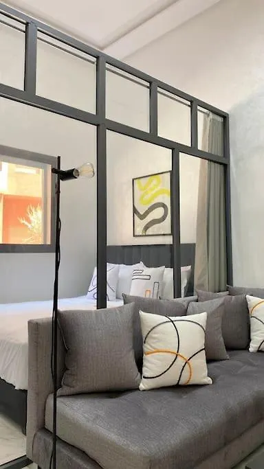 Elegant Masterpiece With Swimingpool 7 Minutes To Gueliz Downtown Apartment Marrakesh Morocco