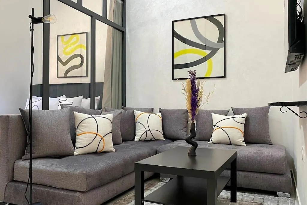 Elegant Masterpiece With Swimingpool 7 Minutes To Gueliz Downtown Apartment Marrakesh Morocco